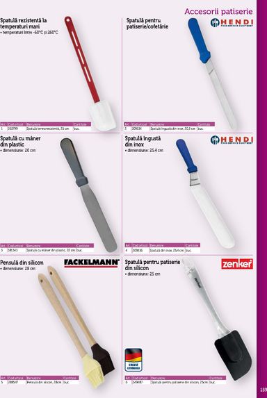 Catalogul Metro - Metro - Echipamente Profesionale pentru HoReCa de la 01.01. până la 31.12. - pagina 159