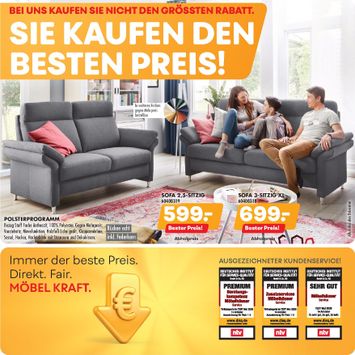 Prospekt Möbel Kraft - Möbel Kraft gültig ab 01.09. bis 18.10. - seite 1