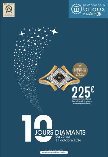 Catalogue E.Leclerc - E.Leclerc - Bijoux valable dès le 20/10 au 31/10 - page 1