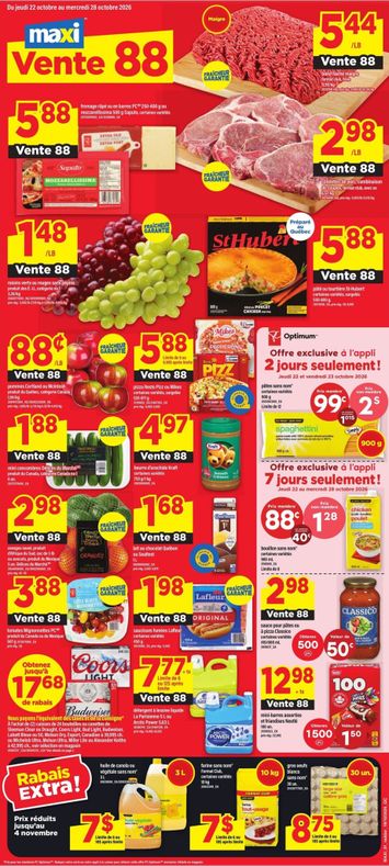 Flyer Maxi - Maxi valid since 10-22 until 10-28 - page 1