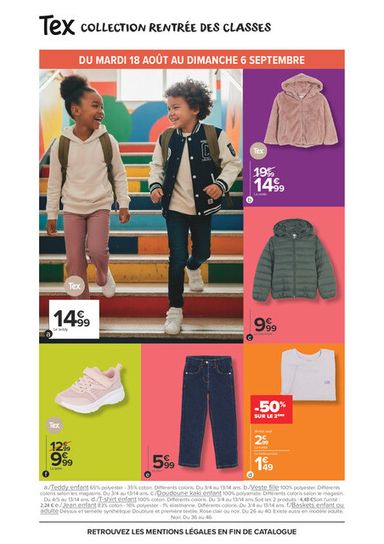 Catalogue Carrefour Market - Carrefour Market - Tex valable dès le 18/08 au 02/11 - page 4