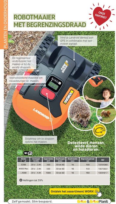 Folder Brico - Brico - Tuin catalogus van 01/03 tot 31/12 - side 190