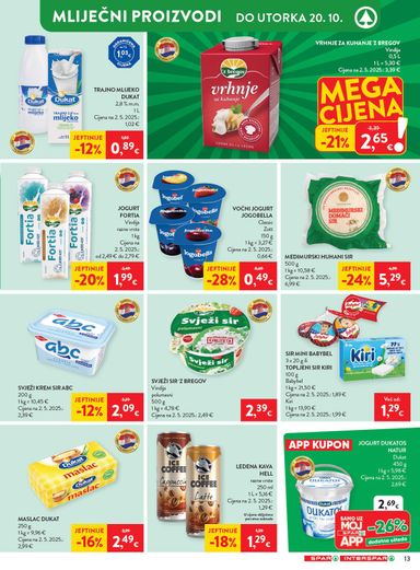 Katalog SPAR - SPAR vrijedi od 14.10. do 20.10. - stranica 17