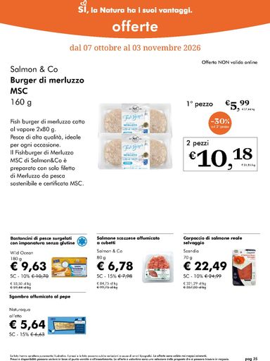 Volantino NaturaSì - NaturaSì valido dal 07/10 al 03/11 - pagina 35