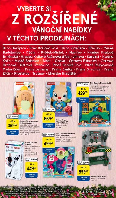 Leták Tesco - Tesco - Vánoční katalog hraček od 26.10. do 17.11. - strana 25