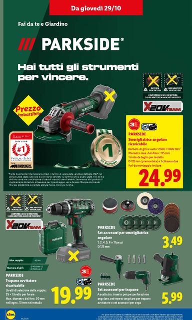 Volantino Lidl - Lidl valido dal 29/10 al 04/11 - pagina 34