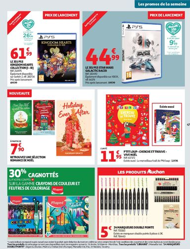 Catalogue Auchan - Auchan - Café, automne hypers valable dès le 06/10 au 18/10 - page 47