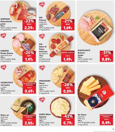Katalog Kaufland - Kaufland vrijedi od 14.10. do 20.10. - stranica 19