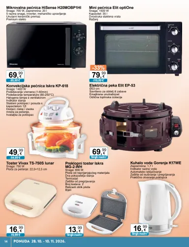 Katalog KTC - KTC - Tehnika I Posuđe Black Friday vrijedi od 28.10. do 10.11. - stranica 14