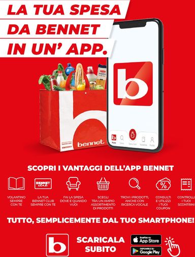 Volantino Bennet - Bennet - Cioccolato, che bontà valido dal 29/10 al 11/11 - pagina 20