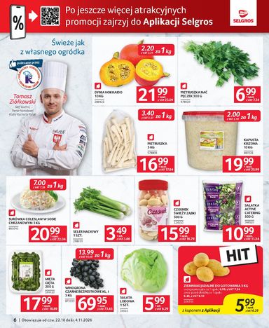 Gazetka Selgros - Selgros cash&carry - Oferta dla gastronomii od 22.10. do 04.11. - strona 6