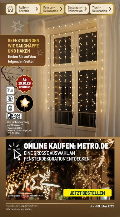 Prospekt METRO - Metro - Weihnachten gültig ab 01.10. bis 31.10. - seite 58