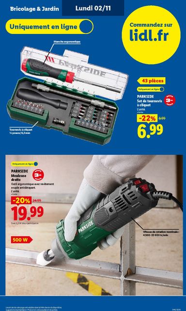 Catalogue Lidl - Lidl valable dès le 29/10 au 04/11 - page 9