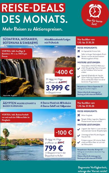 Prospekt ALDI Süd - ALDI SÜD - Reisen gültig ab 01.10. bis 31.10. - seite 3