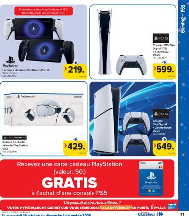 Folder Carrefour - Carrefour - Catalogue Jouets van 14/10 tot 06/12 - side 71