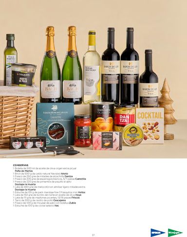 Folleto El Corte Inglés - El Corte Inglés - Cestas de Navidad del 09/10 al 25/12 - página 37
