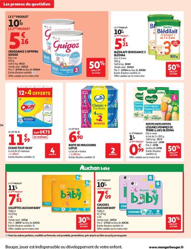Catalogue Auchan - Auchan valable dès le 20/10 au 25/10 - page 54