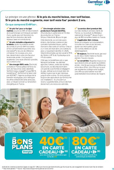 Catalogue Carrefour - Carrefour - Livre Blanc 2026 Energies valable dès le 22/09 au 31/10 - page 11