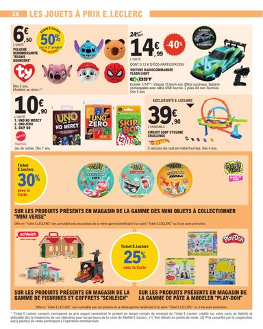 Catalogue E.Leclerc - E.Leclerc - Nos promos du moment valable dès le 13/10 au 24/10 - page 36
