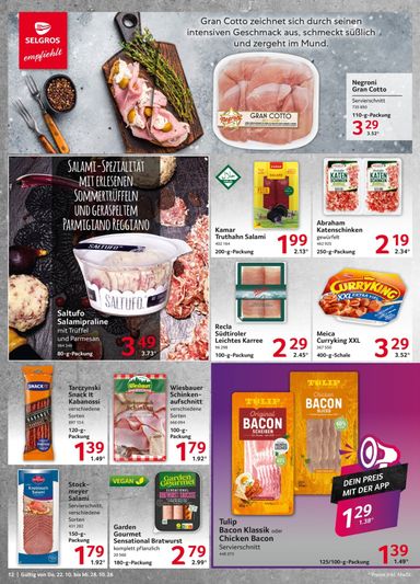 Prospekt Selgros - Selgros - Food gültig ab 22.10. bis 28.10. - seite 12