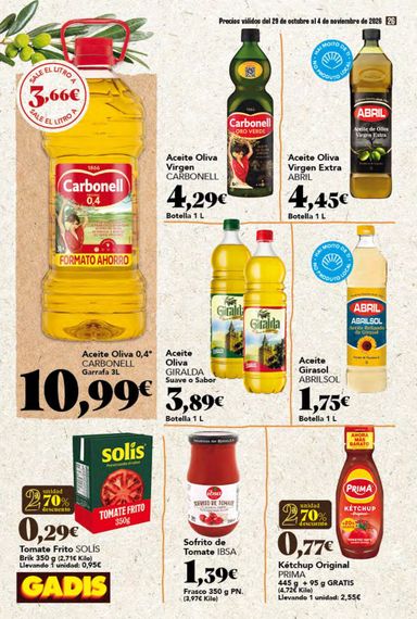 Folleto Gadis - Gadis del 29/10 al 04/11 - página 26
