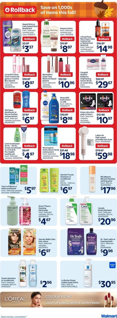 Flyer Walmart - Walmart valid since 10-22 until 10-28 - page 10