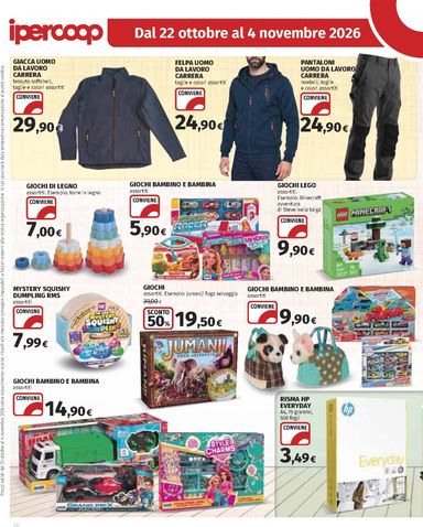 Volantino Ipercoop - Ipercoop valido dal 22/10 al 04/11 - pagina 26