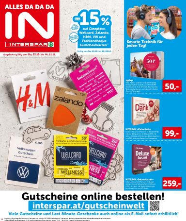 INTERSPAR-Flugblatt - INTERSPAR gültig ab 22.10. bis 04.11. - seite 17
