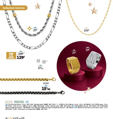 Catalogue Auchan - Auchan - Bijoux pour les fêtes valable dès le 20/10 au 31/12 - page 24