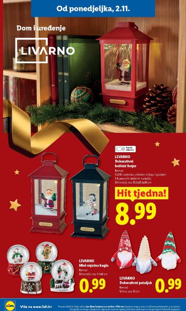 Katalog Lidl - Lidl - Otkrij čaroliju blagdana vrijedi od 02.11. do 31.12. - stranica 8