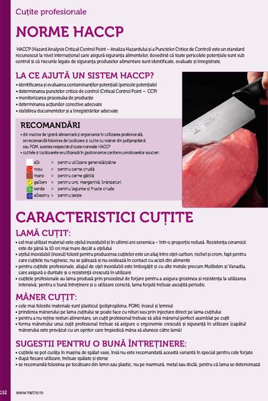 Catalogul Metro - Metro - Echipamente Profesionale pentru HoReCa de la 01.01. până la 31.12. - pagina 152