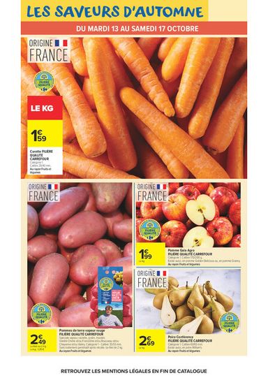 Catalogue Carrefour Market - Carrefour Market - Au Cœur du Goût valable dès le 13/10 au 25/10 - page 7
