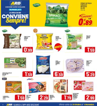 Volantino Ard Discount - Ard Discount valido dal 29/10 al 08/11 - pagina 8