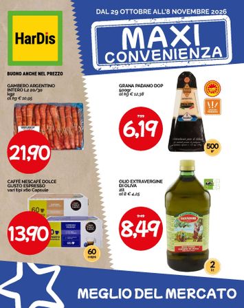 Volantino Hardis - Hardis valido dal 29/10 al 08/11 - pagina 1