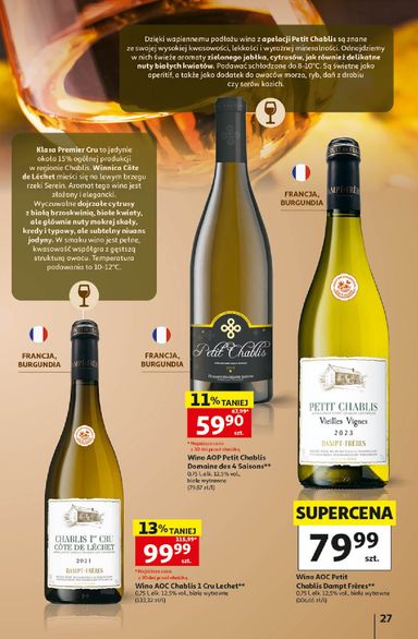 Gazetka Auchan - Hipermarket Auchan - Wino od 05.10. do 31.10. - strona 27