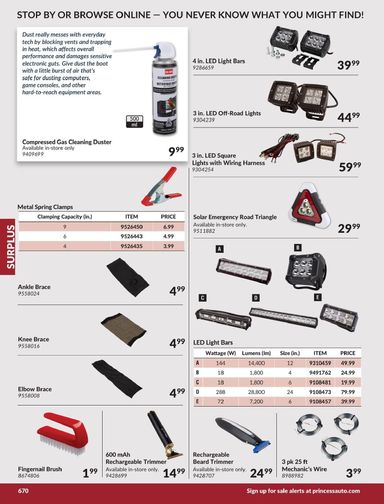 Flyer Princess Auto - Princess Auto - Surplus valid since 04-21 until 12-31 - page 6