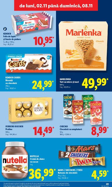 Catalogul Lidl - Lidl - Black deals de la 02.11. până la 08.11. - pagina 49