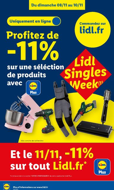 Catalogue Lidl - Lidl valable dès le 05/11 au 11/11 - page 54
