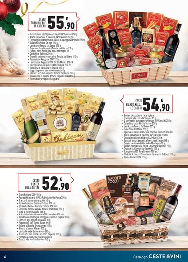 Volantino Spazio Conad - Spazio Conad - Ceste & vini valido dal 05/11 al 24/12 - pagina 6