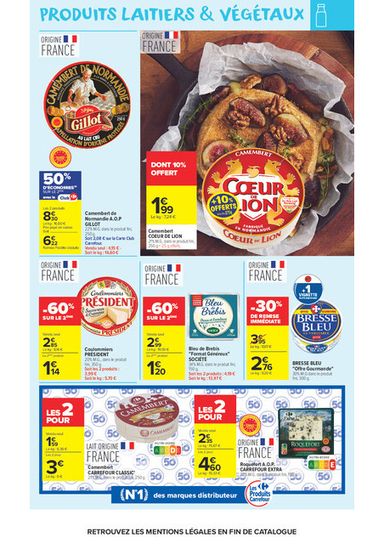 Catalogue Carrefour Market - Carrefour Market valable dès le 27/10 au 08/11 - page 6
