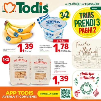 Volantino Todis - Todis valido dal 29/10 al 11/11 - pagina 1