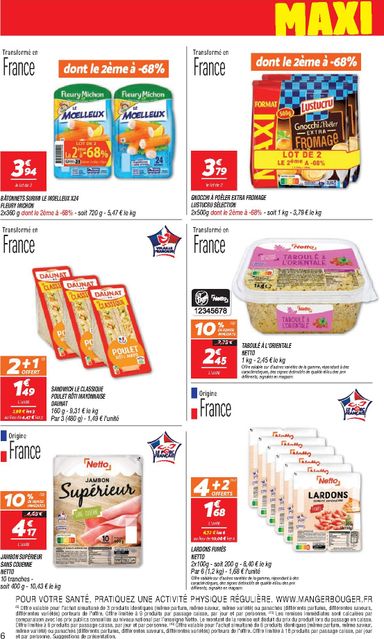 Catalogue Netto - Netto - Maxi Volumes valable dès le 27/10 au 09/11 - page 6