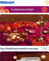 Walmart - Diwali Flyer Valid from Thursday 2026-10-15