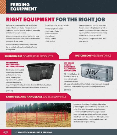 Flyer Co-op - Coop - Livestock Handling and Feeding valid since 09-03 until 10-29 - page 2