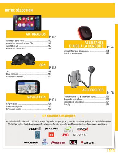 Catalogue E.Leclerc - E.Leclerc - L'auto valable dès le 12/05 au 27/03 - page 111
