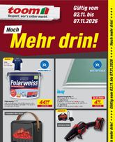 Toom - Noch mehr drin!-Prospekt gültig ab Montag 02.11.2026