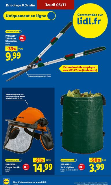Catalogue Lidl - Lidl valable dès le 05/11 au 11/11 - page 4