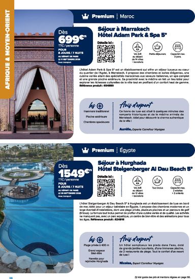 Catalogue Carrefour Market - Carrefour Market - Voyages valable dès le 22/01 au 31/12 - page 26