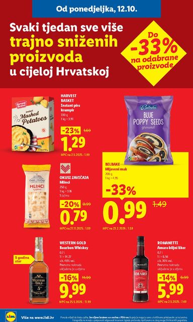 Katalog Lidl - Lidl - Svaki tjedan trajno snižene cijene vrijedi od 05.10. do 31.10. - stranica 10