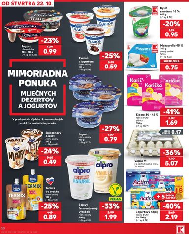 Leták Kaufland - Kaufland od 22.10. do 28.10. - strana 30